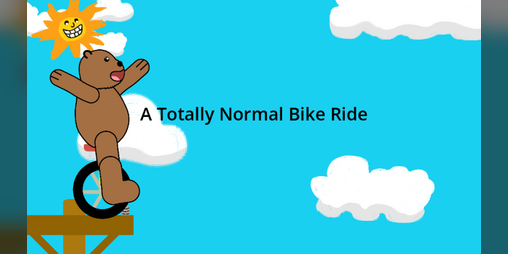A Totally Normal Bike Ride cover art.
